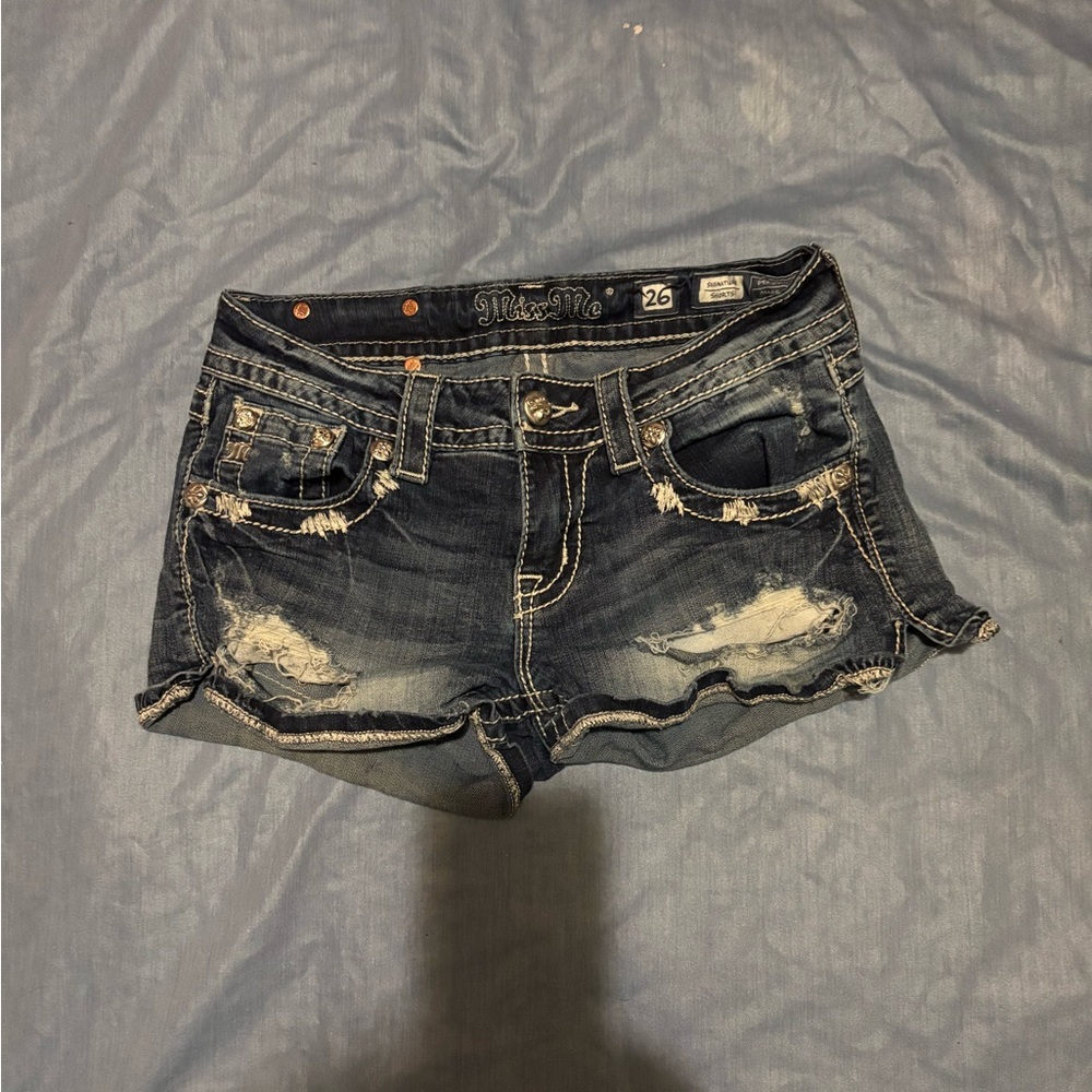 Miss me jeans cut off shorts size 26